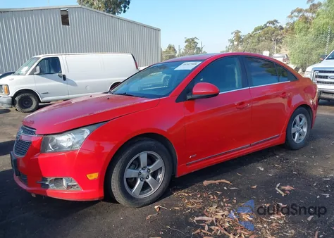 2014 Chevrolet Cruze 1Lt Auto из США, поврежденный, VIN 1G1PC5SBXE7447573